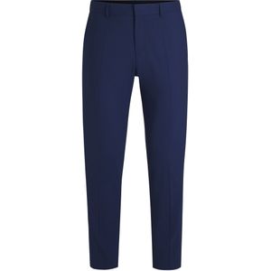 BOSS - Slim-fit Broek - Scheerwol - Stretch