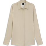 BOSS - Regular-fit Blouse - Satijn - Zacht - Vloeiend - Elegante Glans