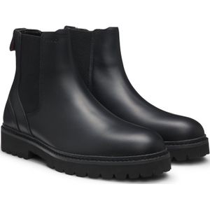 HUGO - Enkellaarsjes - Leren - Met Elastiek en Reliëflogo