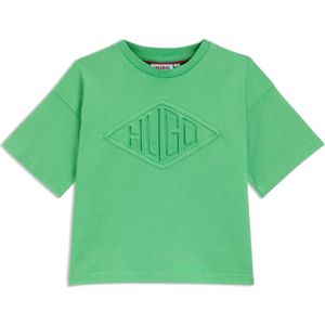T-shirt van katoen met logo-artwork voor kinderen