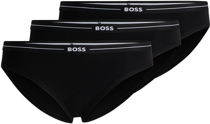 BOSS - Slips - Set van Drie - Stretchkatoen - Logotailleband