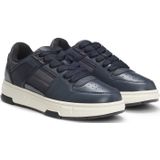 Vetersneakers met lakdetails