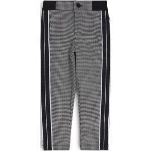 Regular-fit trainingsbroek voor kinderen met pied-de-poule-dessin