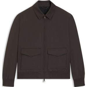 Regular fit bomberjack met katoen - BECKHAM x BOSS