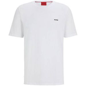 T-shirt van katoenen jersey met logoprint