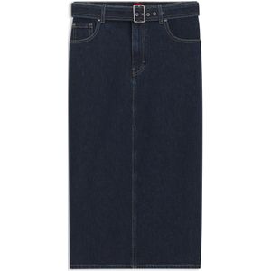 HUGO - Midirok - Blauw - Denim