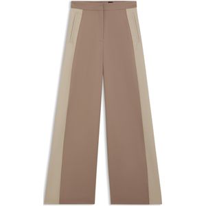 Regular-fit broek met blokkleuren