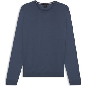 Slim-fit trui van merinowol