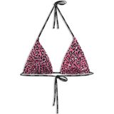 Hugo - Triangle Bikinitop - All-over Print - Verwijderbare Vulling