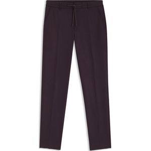 Tapered-fit broek van geborsteld stretchflanel