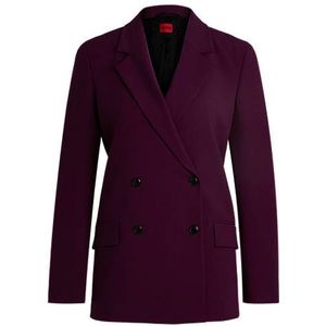 Relaxed-fit double-breasted blazer
