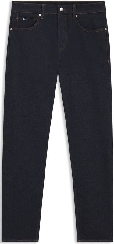 BOSS - Delaware - Slim-fit Jeans - Donkerblauw - Stretchdenim