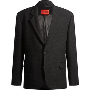 Moderne blazer van mouliné-tweed