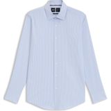 Hugo, Heren, Overhemden, Blauw, Maat: S Linnen,