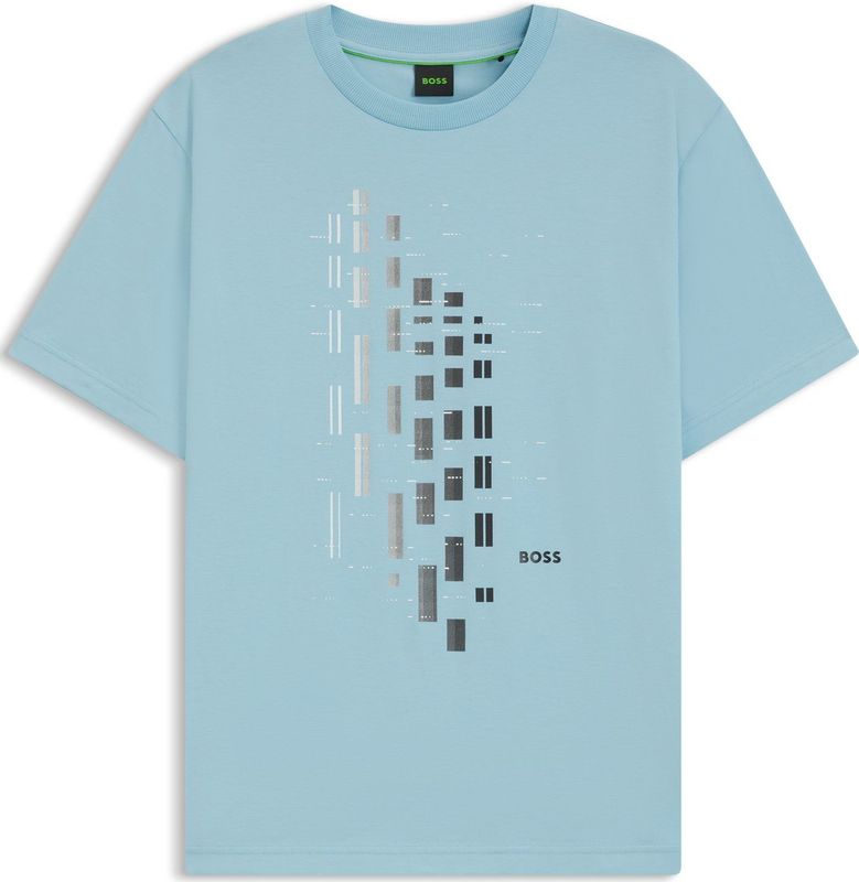 BOSS - GRX Zone - T-shirt - Zwart - Katoen