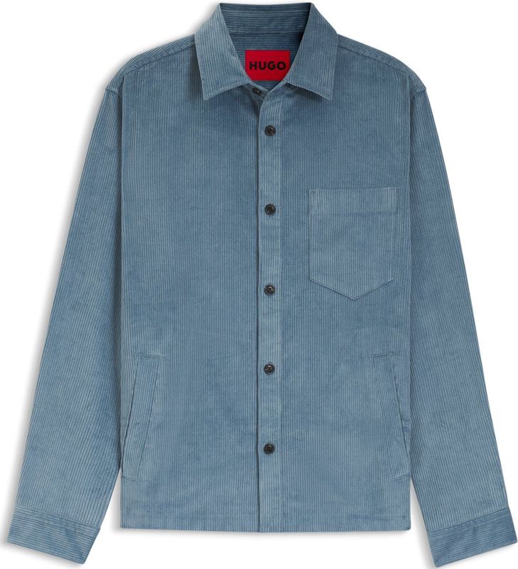 Hugo - Ecord 10276078 - Overhemd - Katoen - Oversized Pasvorm