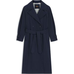 BOSS Womenswear - Trenchcoat - Zacht - Ballonmouwen - Double-Breasted Sluiting