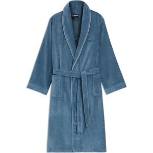 Ochtendjas van katoen met biezen en logostiksel