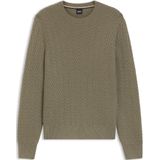 Trui met visgraatstructuur van scheerwol