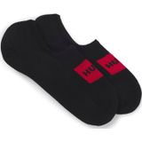 HUGO Womenswear - Enkelsokken - Rood - Katoenrijke Stretchmix