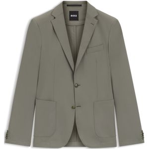 Slim-fit Dressletic-blazer van hoogwaardige stretchjersey