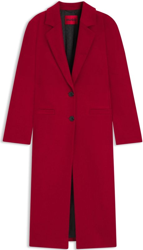 HUGO Womenswear - Relaxed-fit Mantel - Wolmix