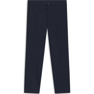 Extra slim-fit broek van stretchjersey met microdessin