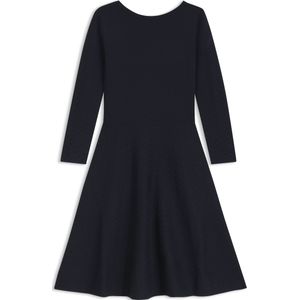 Gebreide jurk met subtiele glans