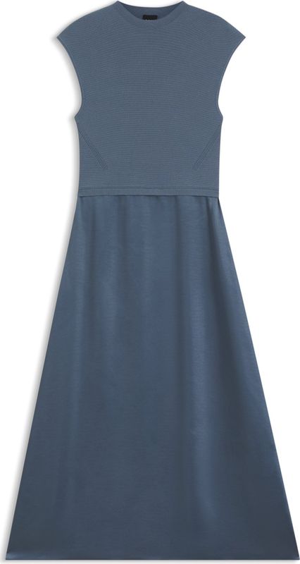 BOSS - Ferdolini - Jurk - Opaal - 3/4 Lengte - Getailleerd