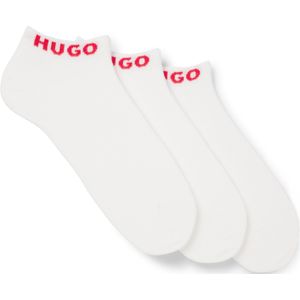 Enkelsokken - Wit - Katoenmix - 3 Paar