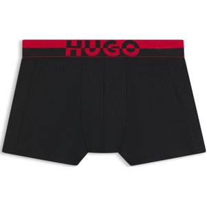 HUGO - Korte Boxershorts - Set van Drie - Zacht Katoen en Modal - Tweedelig Logo op Tailleband
