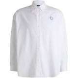 Oversized-fit blouse met logo’s in graffitistijl