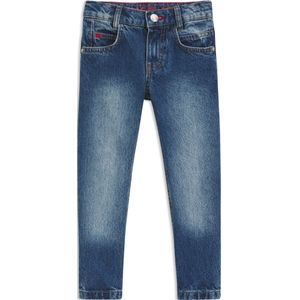 Regular-fit jeans voor kinderen van blauw denim
