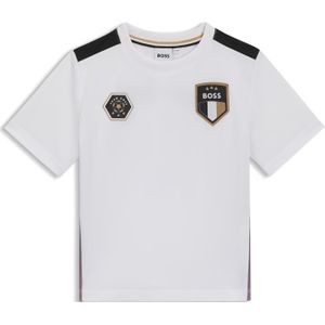 BOSS Kidswear - Straight-Fit T-Shirt - Kleurverloop - Stretchjersey