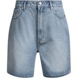 Hugo - Gelita 01 - Spijkerbroek - Blauw - 100% Katoen, Hoge Taille, Normale Pasvorm