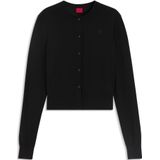 Hugo - Sfabri 10275352 01 - Trui - Merinowol - Regular Fit - Ronde Hals - Lange Mouwen