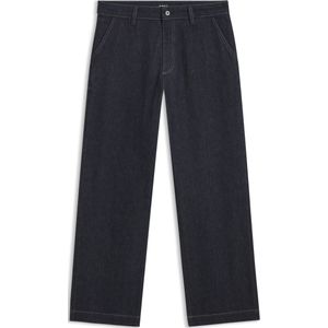 Relaxed-fit jeans van indigo stretchdenim
