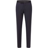 BOSS - Slim-fit Smokingpantalon - Zwart - Scheerwollen Serge