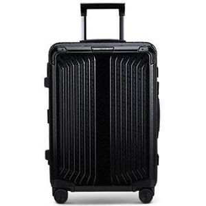 BOSS | Samsonite koffer van geanodiseerd aluminium in handbagageformaat