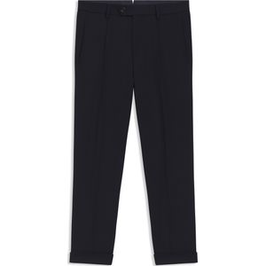 Regular-fit broek van waterafstotende scheerwol