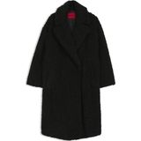 HUGO - Oversized-fit Mantel - Imitatiebont