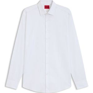HUGO - KENNO - Slim Fit Overhemd - Effen - Puur Katoen
