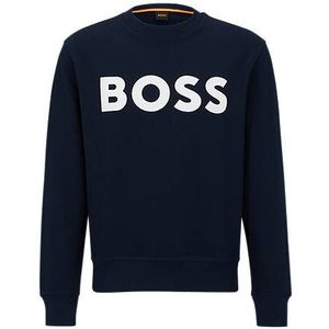 Relaxed-fit sweatshirt van katoenen sweatstof met logo in rubberprint