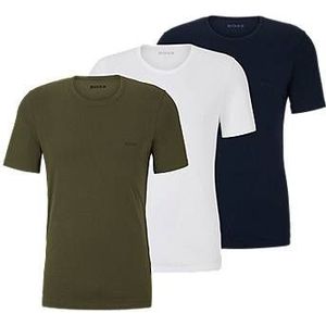 Set van drie underwear T-shirts met logostiksels