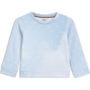 BOSS Kidswear - Sweatshirt - Fleece - Zwart - Katoen