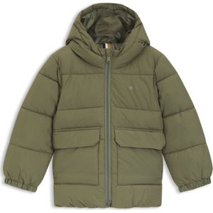 BOSS - Gewatteerde Jas - Kaki - Tussenjas