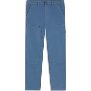 Tapered-fit broek van katoenen canvas