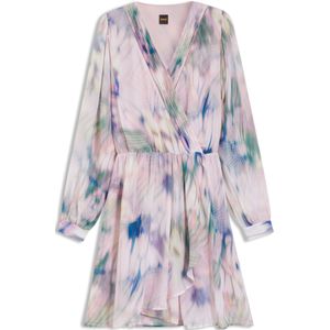 BOSS - Wikkeljurk - Georgette - Vlinderprint