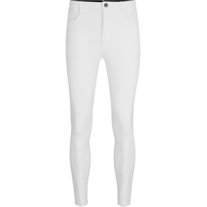 Rijbroek met grip bij de knieën van superelastisch materiaal