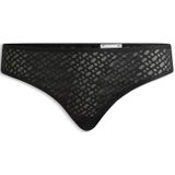 Slip met monogramkant en logodetail